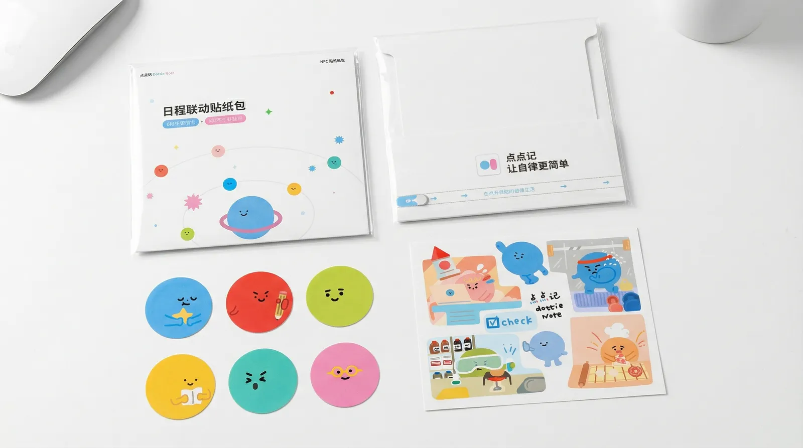 点点贴纸包全套内容